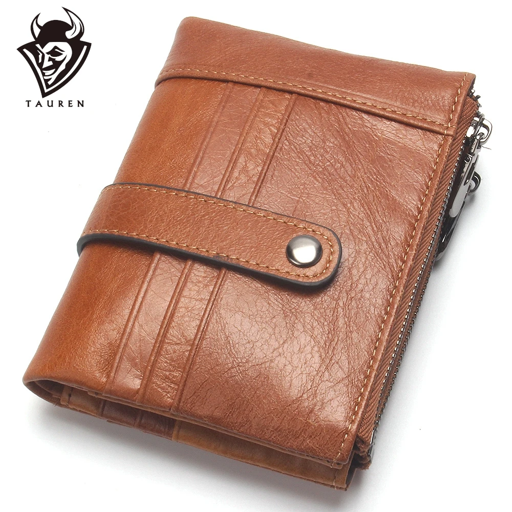 

Popular Vintage Cowhide Leather Wallets Holders Genuine Men's Wallet Wallet, Coin Purse