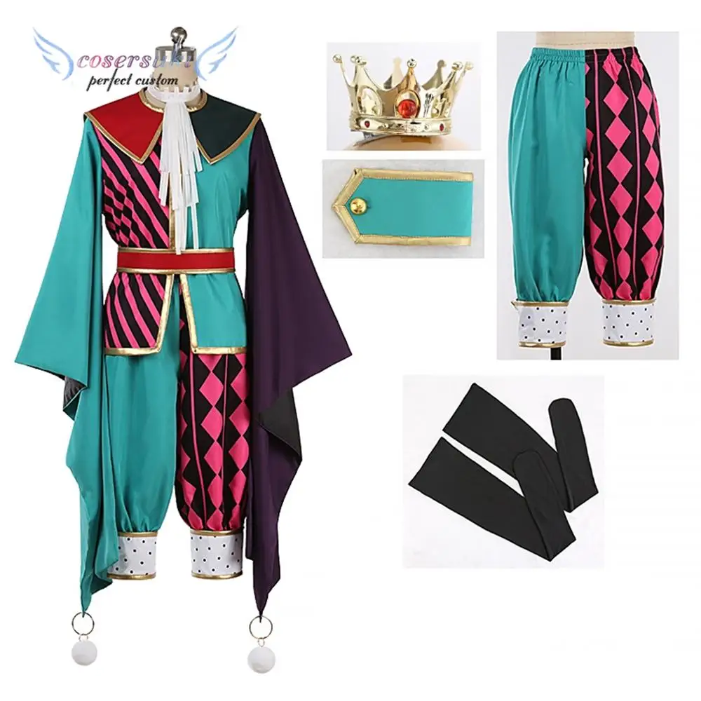 

A3! The Luminous Circus Miyoshi Kazunari Circus Clown Uniform Cosplay Costume for Halloween Christmas Carnaval