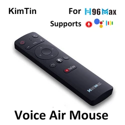 Original H96 MAX IR Wireless Voice Remote Controller & Air Mouse Function For H96Max Android 11.0 TV BOX