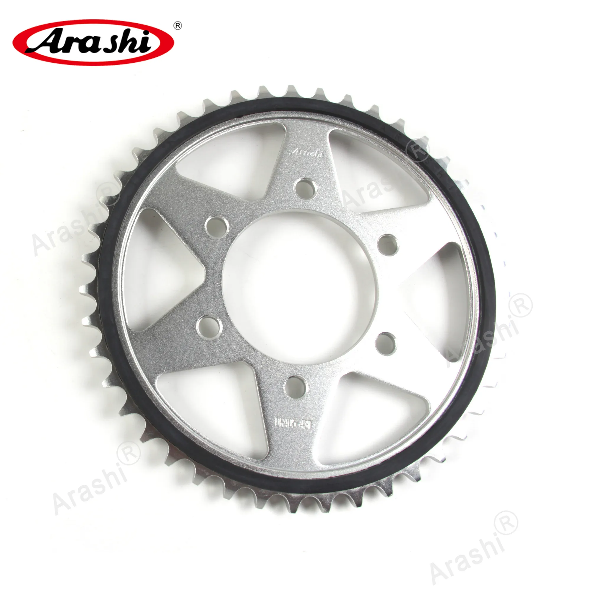 Arashi 43T Rear Sprocket For KAWASAKI Z1000 / Z1000 R / ABS 2014 2015 2016 2017 2018 Z 1000 Motorcycle Gear Chain Sprockets