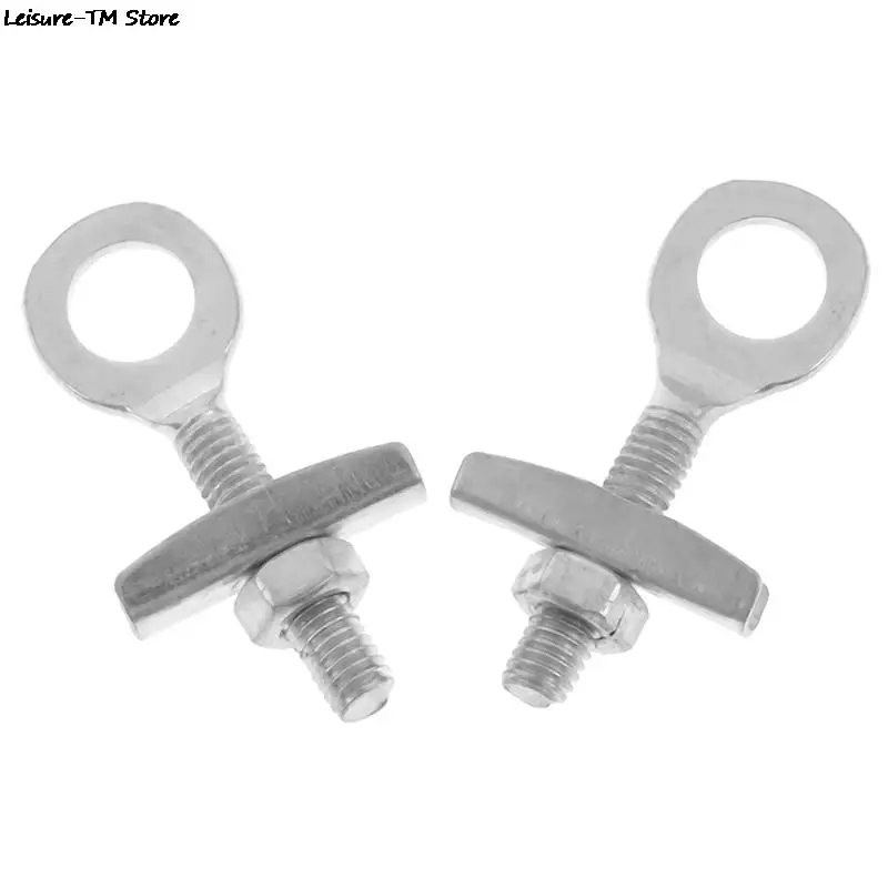 2PCS Fixed Gear Bicycle Chain Adjust Bolt Commuting Bike Chain Tensioner Bolts image 2