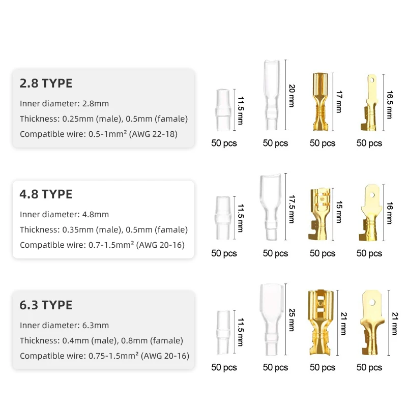 IWISS SN-48B Crimping Tool 300pcs 2.8/4.8/6.3 Plug Terminal Crimper pliers Wire 0.5-1.5mm² alicate AWG20-15 Hand Tool Set