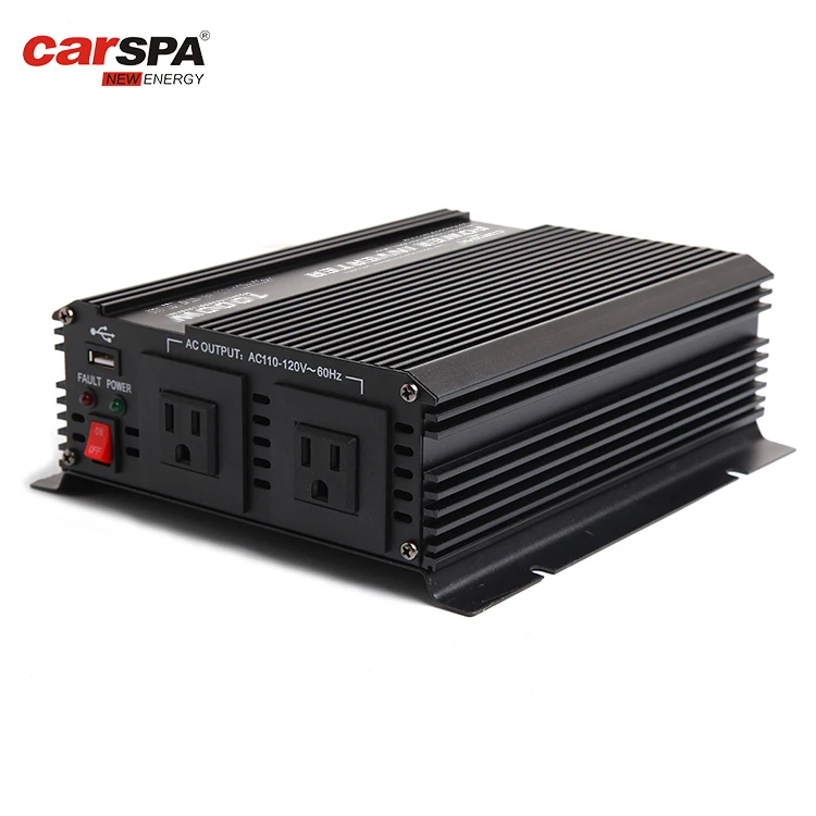 Real power factory dc ac 12v 24v 48v 110v 120v 220v 230v 240v modified sine wave power inverter 800w 1000w 1200w converter