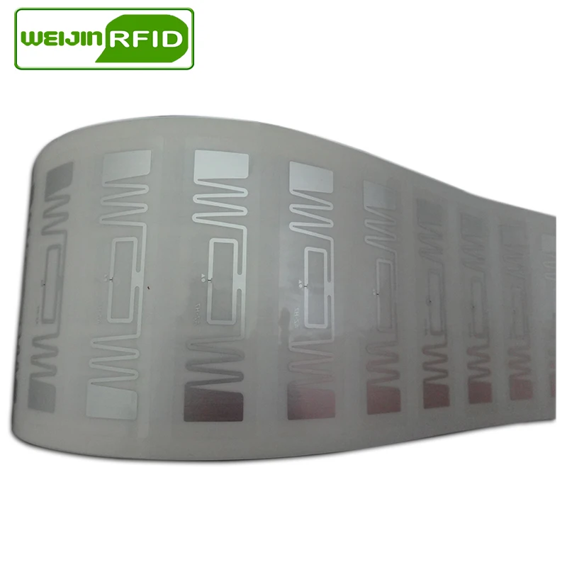 RFID sticker UHF NXP Ucode7 AZ-H7 wet inlay 915mhz 900 868mhz 860-960MHZ EPCC1G2 6C smart card adhensive passive RFID tag label