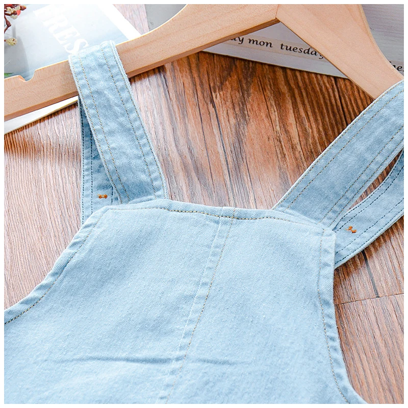 IENENS Kids Baby Jumper Boys Girls Clothes Pants Denim Shorts Jeans Overalls Toddler Infant Jumpsuits Newborn Clothing Trousers