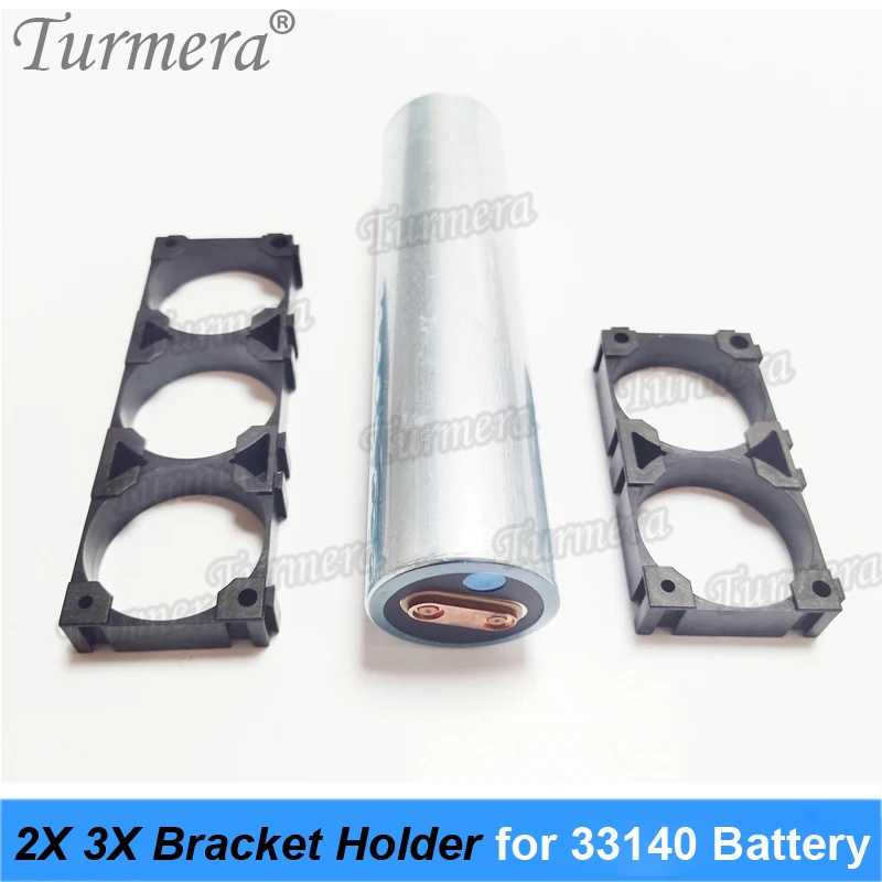 Turmera 2X 3X Giá Đỡ Cho 3.2V 33140 Lifepo4 Pin An Toàn Chống Rung Nhựa Lắp Ráp Trong Pin Gói serie
