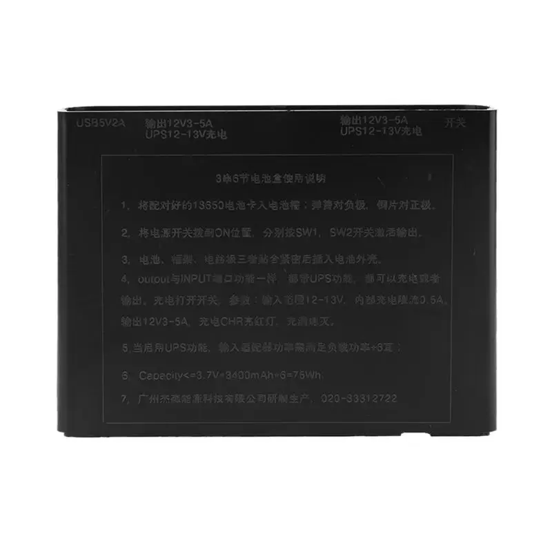 بطارية يو اس بي ، مخرج 12 فولت ، 6 × 18650 ، بطارية يو اس بي افعلها بنفسك ، باور بانك لجهاز توجيه الهاتف الخلوي ، LED K1AA