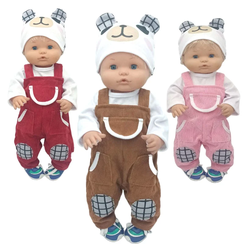 Set di vestiti da 15-17cm per bambole Labubu, include vestito da marinaio con fiocco, accessori