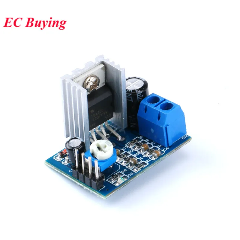 5pcs/1pc TDA2030A 18W Single Audio Power Supply Amplifier Board Module Chip TDA2030 6-12V Adjusting volume