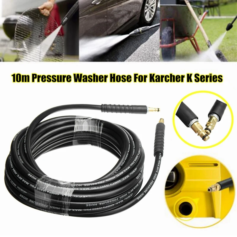 10M High Pressure E Washer Water Cleaner Clean Car Wash Hose For Karcher K2 K3 K4 K5 K6 K7