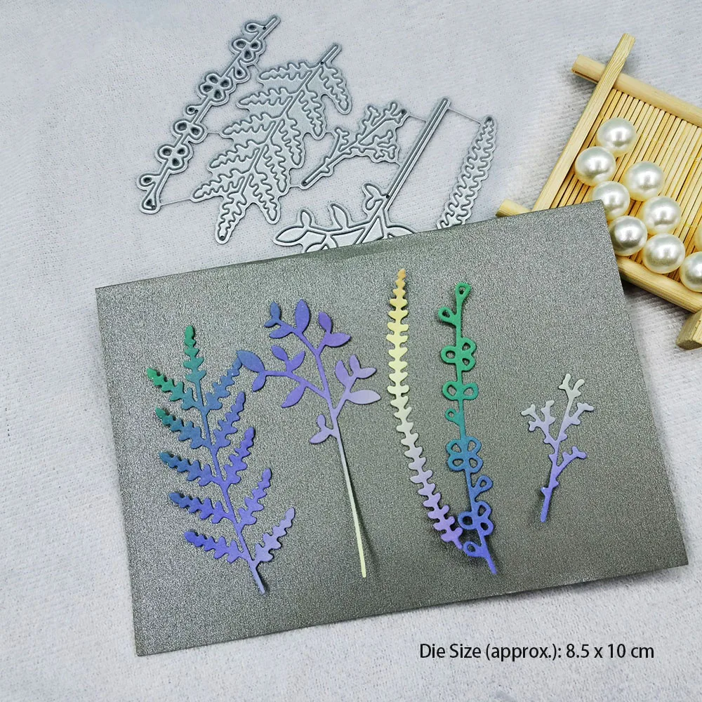 Leaves Metal Cutting Dies New Card Making Supplies Scrapbooking Tools Products Knives For Cutting Scrap Crafts Templates Stencil