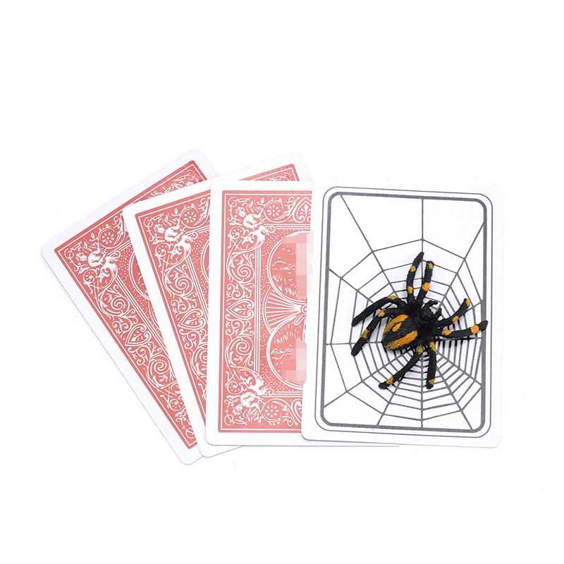 Spider And Net Magic Trick The Web Trick Cards Magic Props Magic Tricks Toys Magician Gimmick Magic Illusion