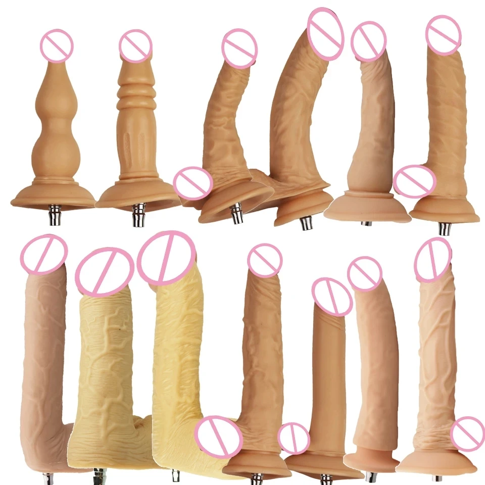 Fredorch Sex Machine Dildo Bijlagen Grote Flesh Dildo Voor Vac-U-Lock Liefde Machine Geschikt Voor Alle Machines in De Winkel