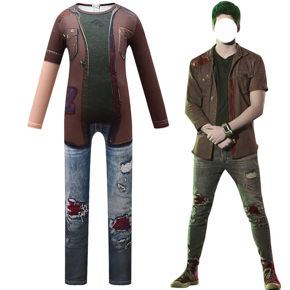 Halloween Costumes for Kids 2020 Zombies Bucky Eliza Zed Bree Cosplay Boys Girls Back Zipper Bodysuit Jumpsuit Party Clothing