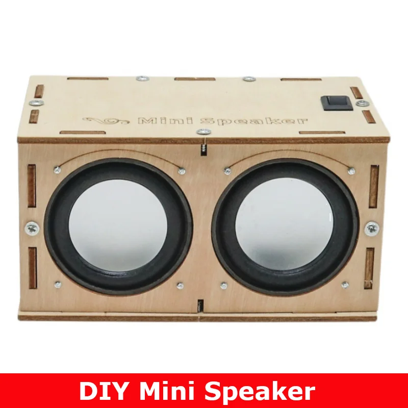 Electronic Sound Amplifier DIY Bluetooth Speaker Box Science School Projects Experiment Kits Science Toys For Children Education