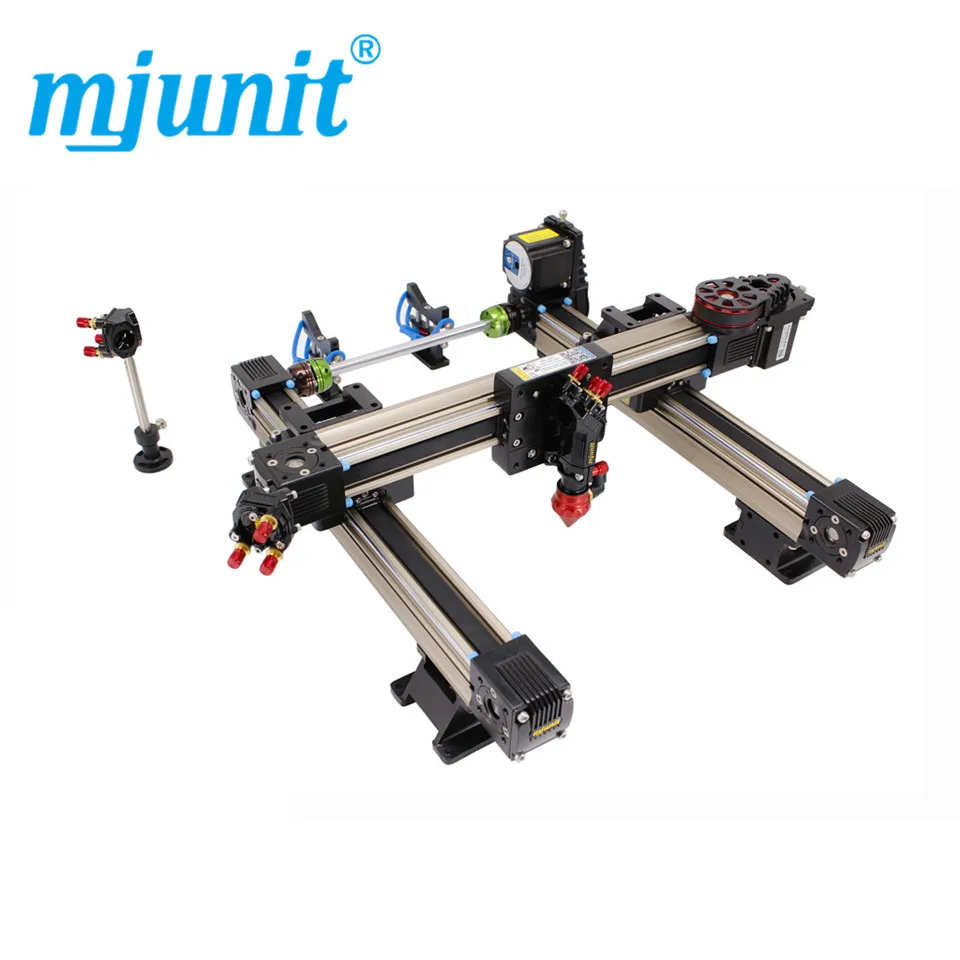 

mjunit laser machine DIY accessories linear module for 1010 one head laser set, high-speed linear guide rail assembly