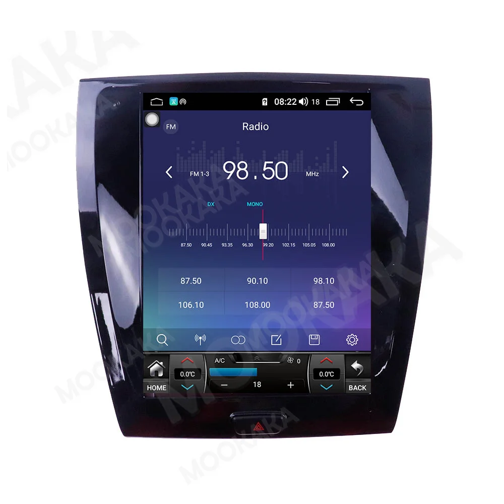 For Jaguar Xk Xkr S XKR-S 2007-2015 Android 11.0 Car Radio Stereo Receiver Autoradio Multimedia Player GPS Navi Head Unit