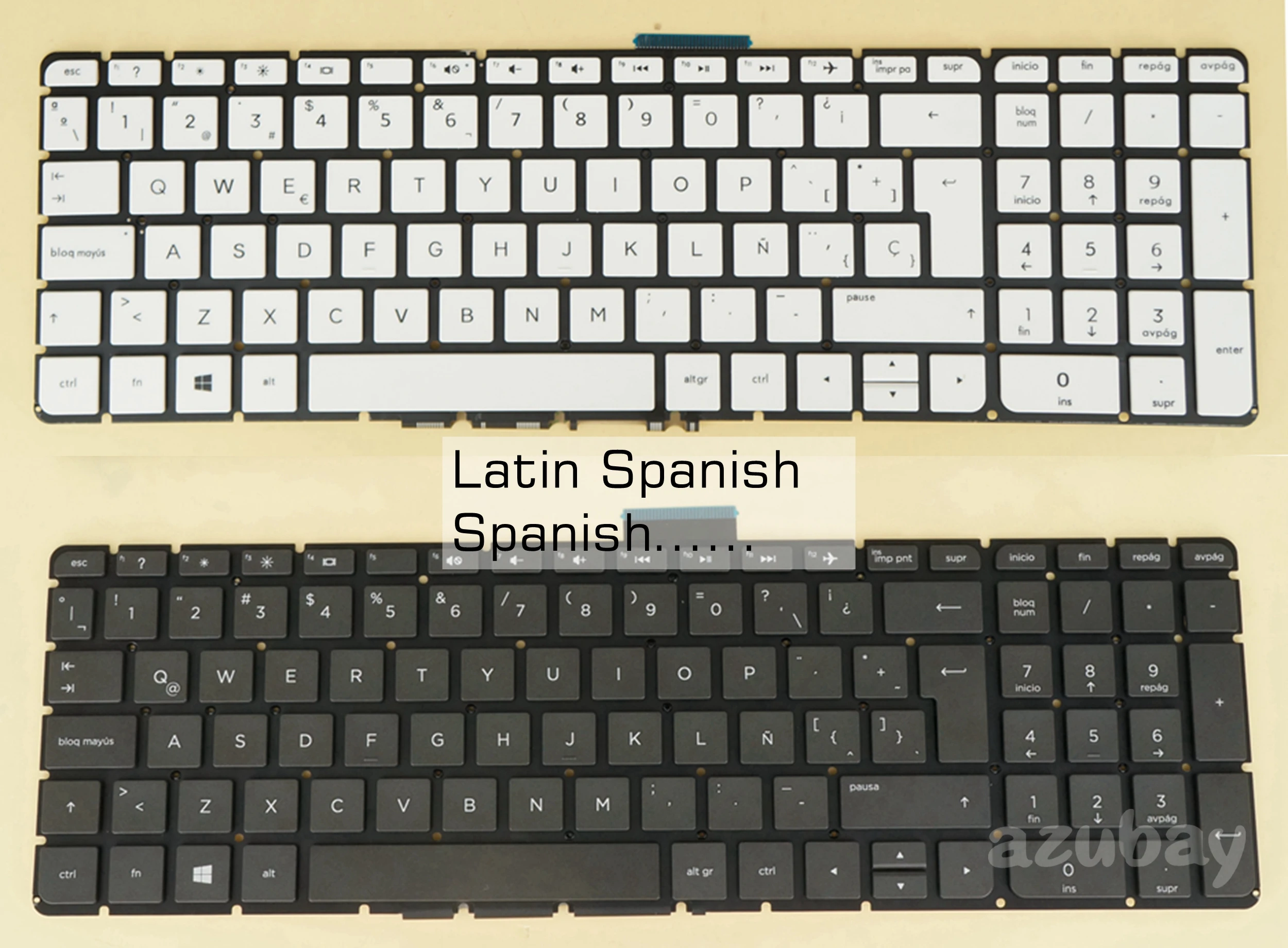 LA Spanish Keyboard For HP Pavilion 15- ae002ns ae012la ae100ns ae101la ae101ns ae103la ae103ns ae104ns ae105la ae105ns ae106la