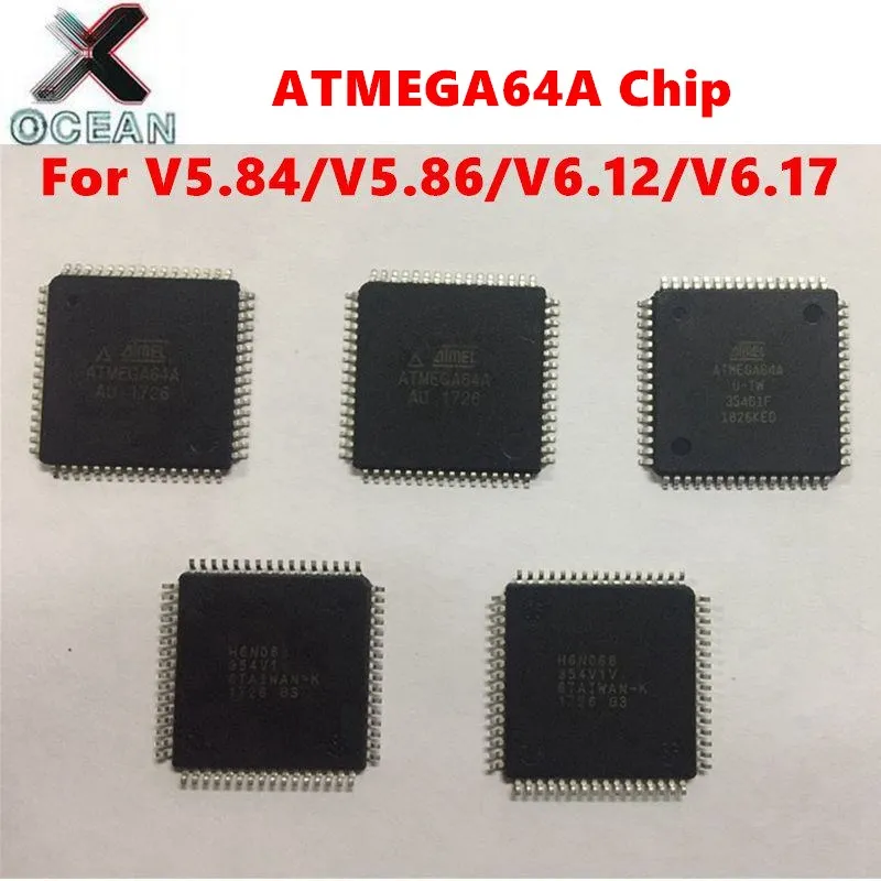 ATMEGA64 Atmagea64a For XPROG V5.84 V5.86 V6.12 V6.17 Replacement Soldering Chip Shows 