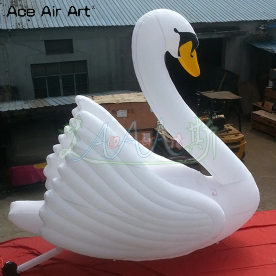 Attractive Outdoor Inflatable Animal Mascot  Inflatable Swan For Decoration/Exhibition/ Advertising Made In China