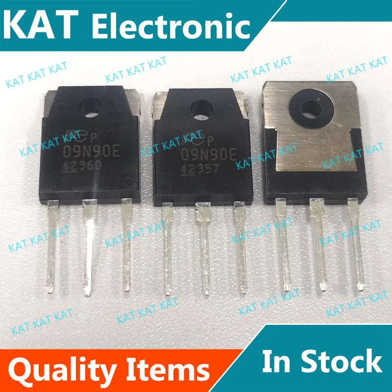 5PCS/Lot FMH09N90E 09N90E TO-3P N-CHANNEL SILICON POWER MOSFET New&original