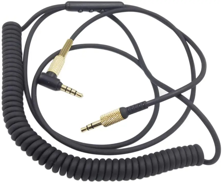 Headphone Audio Cable Replacement for Marshall Monitor/Major II 2/Major III 3/Mid BT 3.5mm Male to Male Wire Cable view 4