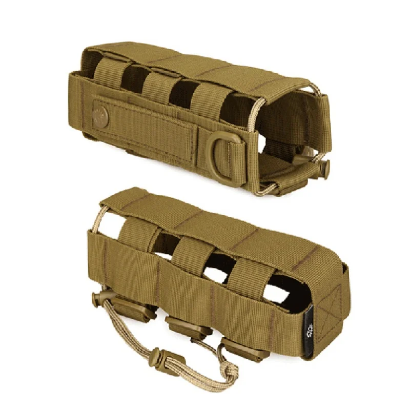 Molle Bag Tactical Water Bottle Pouch Bag  Outdoor  Hiking cycling Drawstring Water Bottle Holder Kettle Carrier Bag