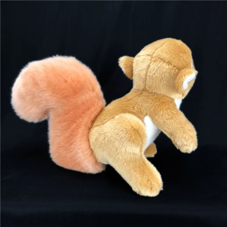 new toy lovely brown squirrel plush toy about 30cm cartoon squirrel soft doll birthday gift w1227