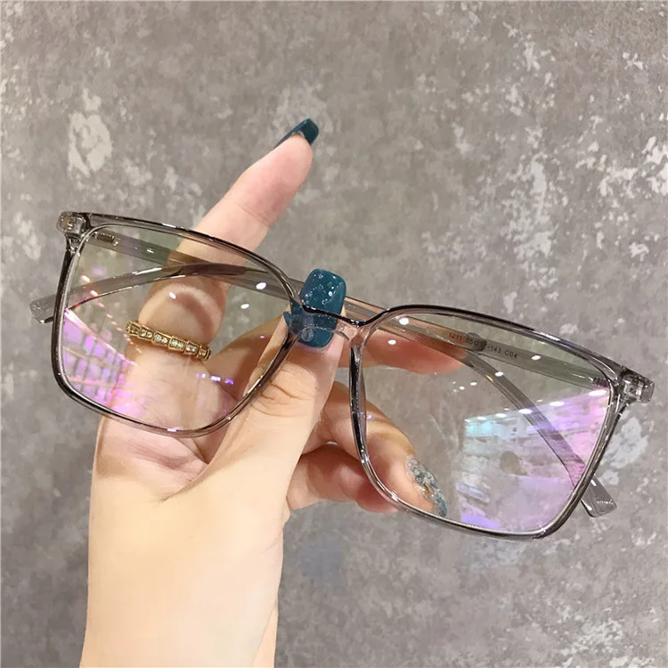 Anti Blue Light Glasses Square Frame 2023 Women's Eyeglasses Frame Blue Blocking Gaming  Eyeglasses Vintage Men Spectacles