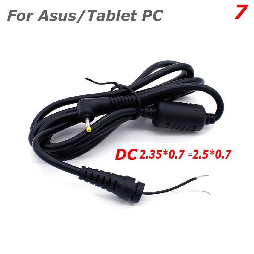 1x DC Laptop power Adapter Plug Charger Adapter Charging Cable For Samsung HP Dell Toshiba Asus Acer Lenovo 4.8 1.7 6.0 4.4