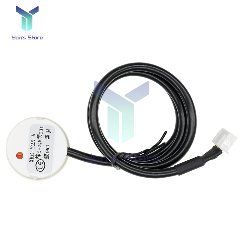 XKC-Y25-PNP XKC-Y25 Non Contact Liquid Level Sensor Switch Detector DC 5V 12V 24V Outer Adhering Type Level Sensor XKC-Y25-RS485