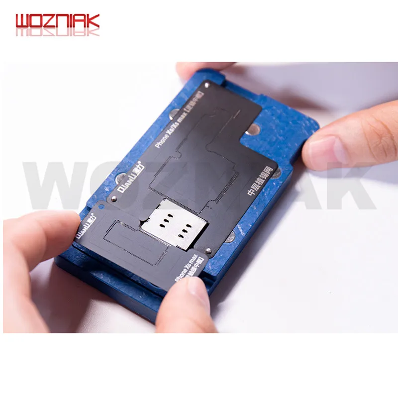 Qianli اللوحة الوسطى الطبقة مجلس ثلاثية الأبعاد بغا rebيعادل نبات الاستنسل منصة القصدير آيفون X-17Pro ماكس إصلاح صافي #4