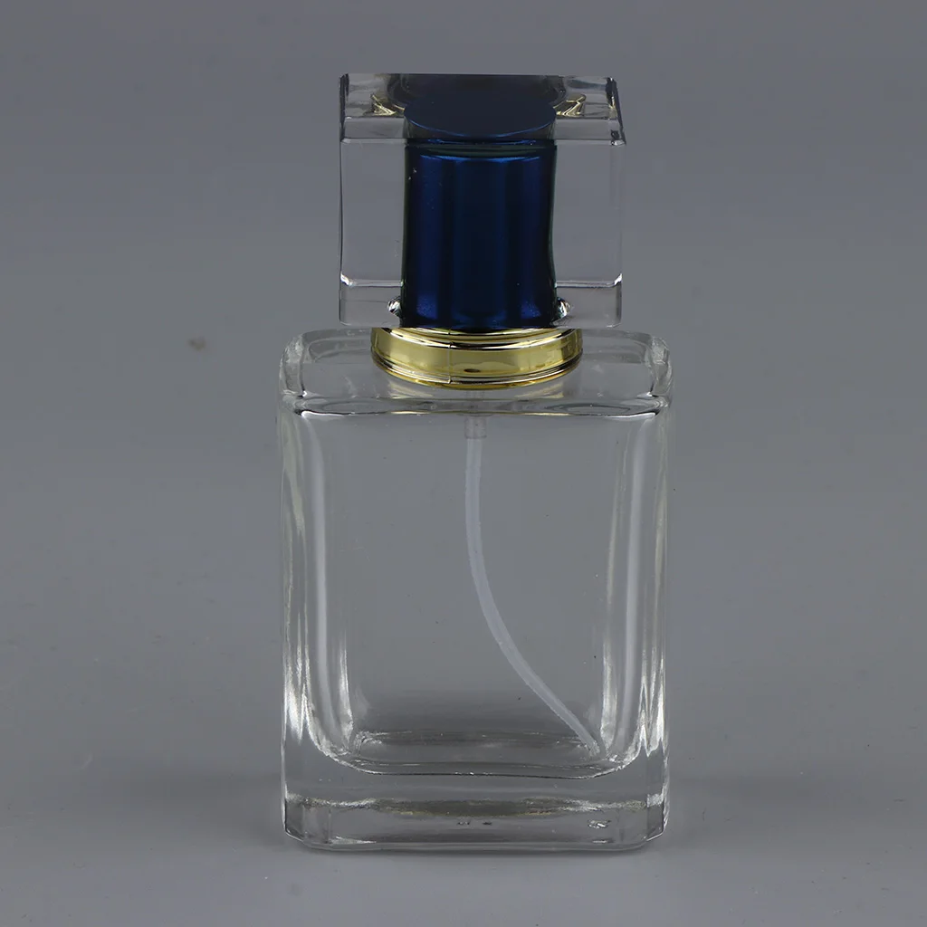 Empty Glass Perfume Fragrance Bottle Aftershave Spray Containers 50ml