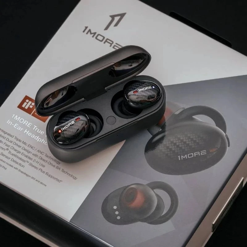 1more-auriculares inalámbricos con Bluetooth, dispositivo de audio estéreo con cancelación de ruido ANC, Aptx, baja latencia, Qualcomme