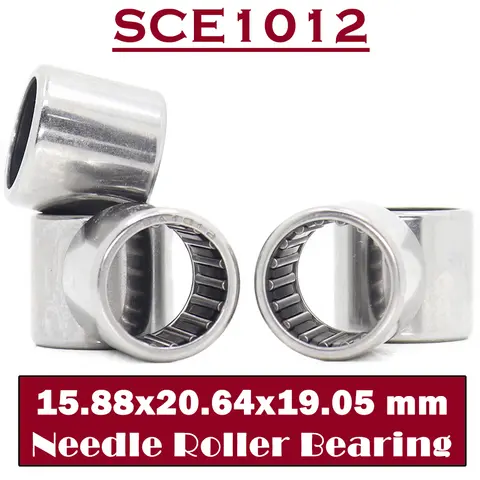 SCE1012 Bearing 15.88*20.64*19.05 mm ( 5 PCS ) Drawn Cup needle Roller Bearings B1012 BA1012Z SCE 1012 Bearing