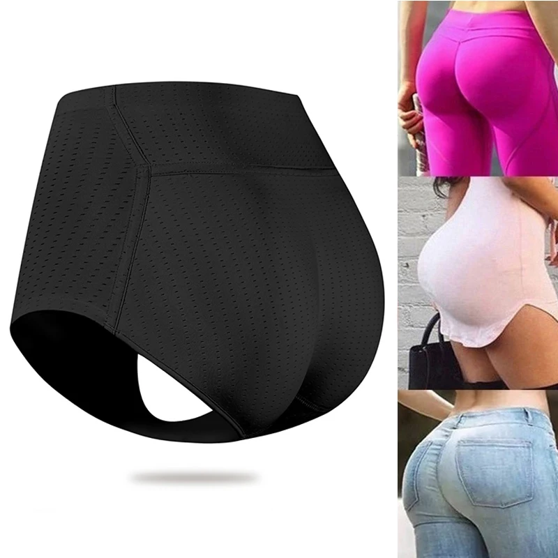 

Latex Fake Ass Invisible Seamless Panties Shapewear Body Shapers Hip Enhancer Booty Padded Butt Lifter Underwear Padded Shapers