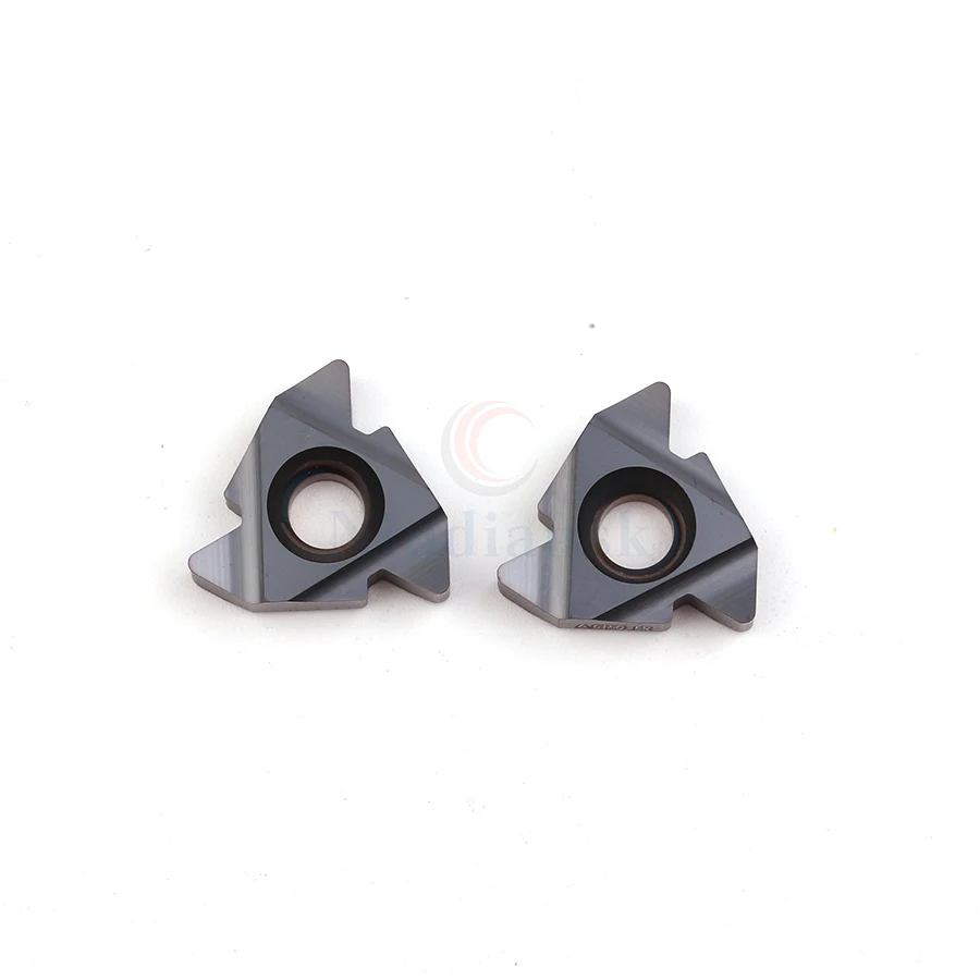 Inserções para cnc de carboneto, ferramentas para cnc, 22er 3.5iso 4.0iso 4.5iso 5.0iso 5.5iso 6.0iso lda 22ir 3.5iso 4.0iso 4.5iso 5.0iso 5.5iso 6.0iso lda, com 10 peças