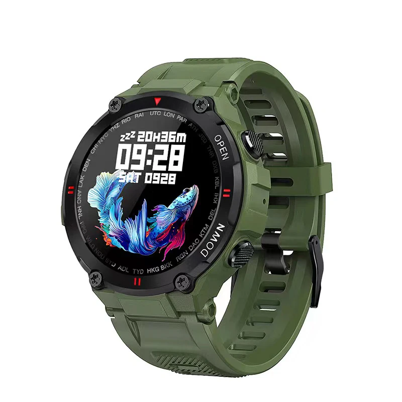 400mah k27 homens relógio inteligente de fitness rastreador pressão da freqüência cardíaca monitor oxigênio à prova dwaterproof água smartwatch k22 upgrated versão