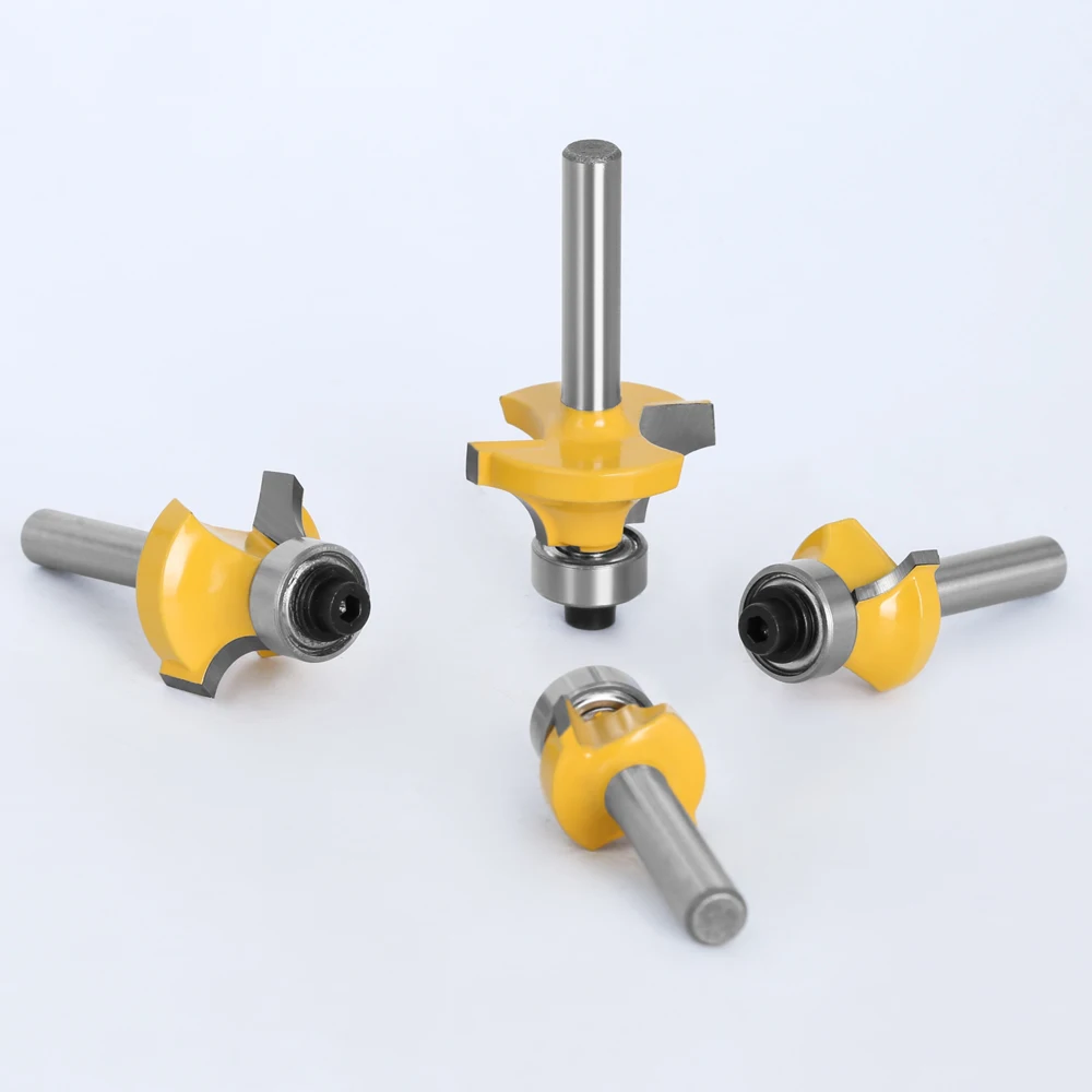 Imagem -04 - Lavie-pequeno Canto Redondo Router Bit para Madeira Afiação Moinho de Madeira Cortador Clássico Haste mm Pcs Set