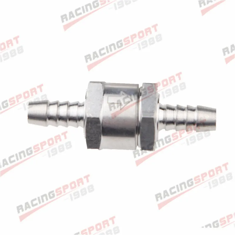 

12mm 1/2" Aluminium Alloy Fuel Non Return One Way Check Valve Petrol Diesel