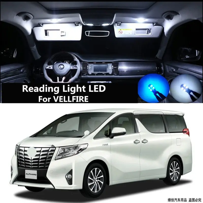 

Car reading light LED For Toyota VELLFIRE ALPHARD modification Interior light roof light LED