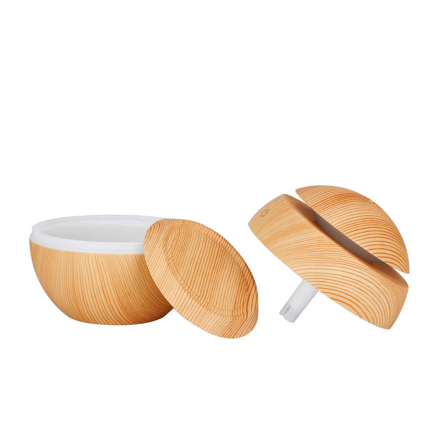 Umidificador de ar pequeno usb com 130ml, névoa fria, difusor de aroma de óleo essencial para uso doméstico com 7 luzes coloridas de led