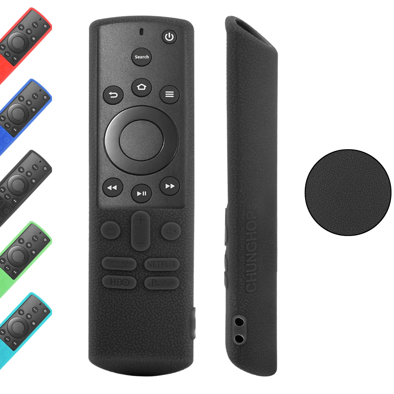 Silicone Case for Insignia/Toshiba 4K Element Smart Fire TV Voice Remote Control Protective Cover Edition CTRC1US19 Controller