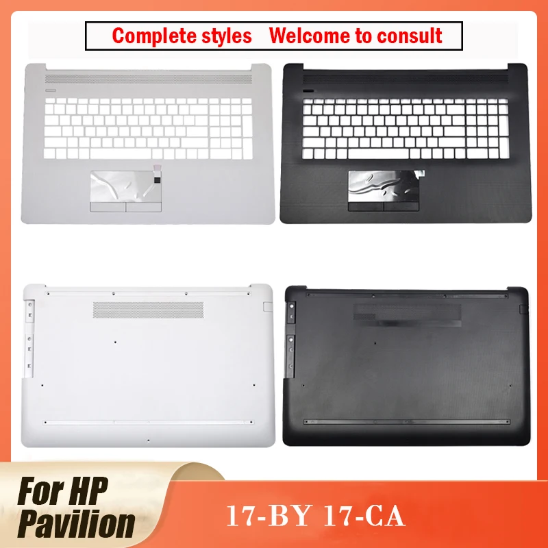 

NEW For HP 17-BY 17-CA Original Laptop Palmrest Upper Case/Bottom Cover Laptop Upper Top Lower Case L22751-001 6070B1308102