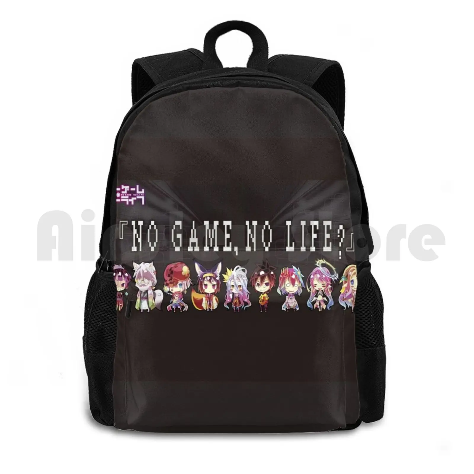 No Game No Life 38 Outdoor Hiking Backpack Riding Climbing Sports Bag No Game No Life Ngnl No Game No Life Sora Shiro Dola Riku