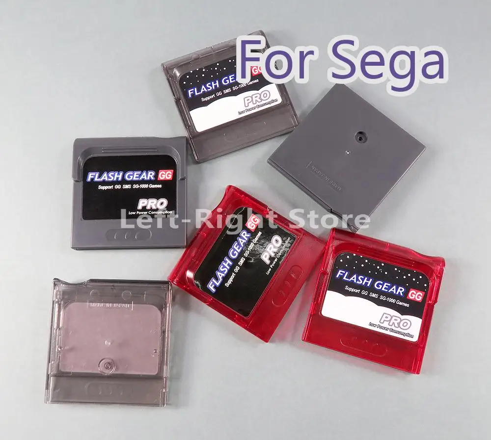 

20pcs Housing Shell Box Case For Sega Game Gear GG Cartridge Card With Micro SD Push Slot 2021 Flash Card Game Card