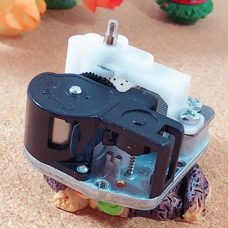 DIY Music Box Mechanism with Rotating Shaft, M3 Left Thread, Christmas Gifts, Unusual