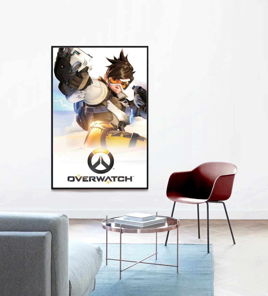 Overwatch Game Poster Canvas Print Modern Home Wall Painting Decoration (No Frame)