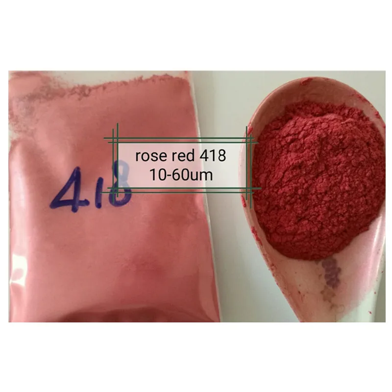 rose red Pearl pigment, pearlescent pigment , mica pearl powder