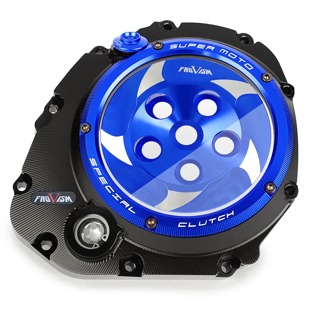 スズキgsxs750 gsxs 750 2005-2022用チュアクリアクラッチカバー,GSX-S